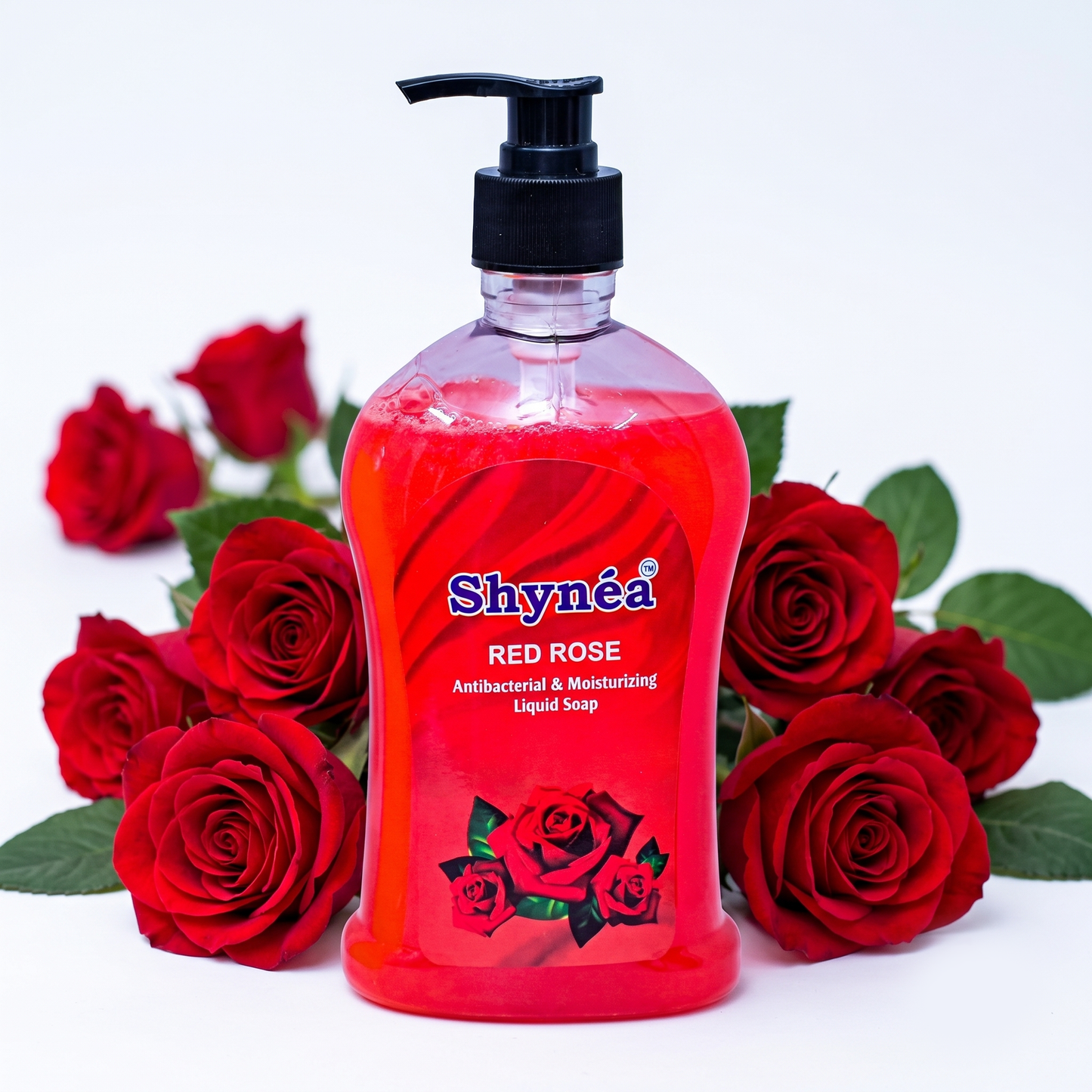 Shynéa Antibacterial Liquid Handwash (Red Rose)