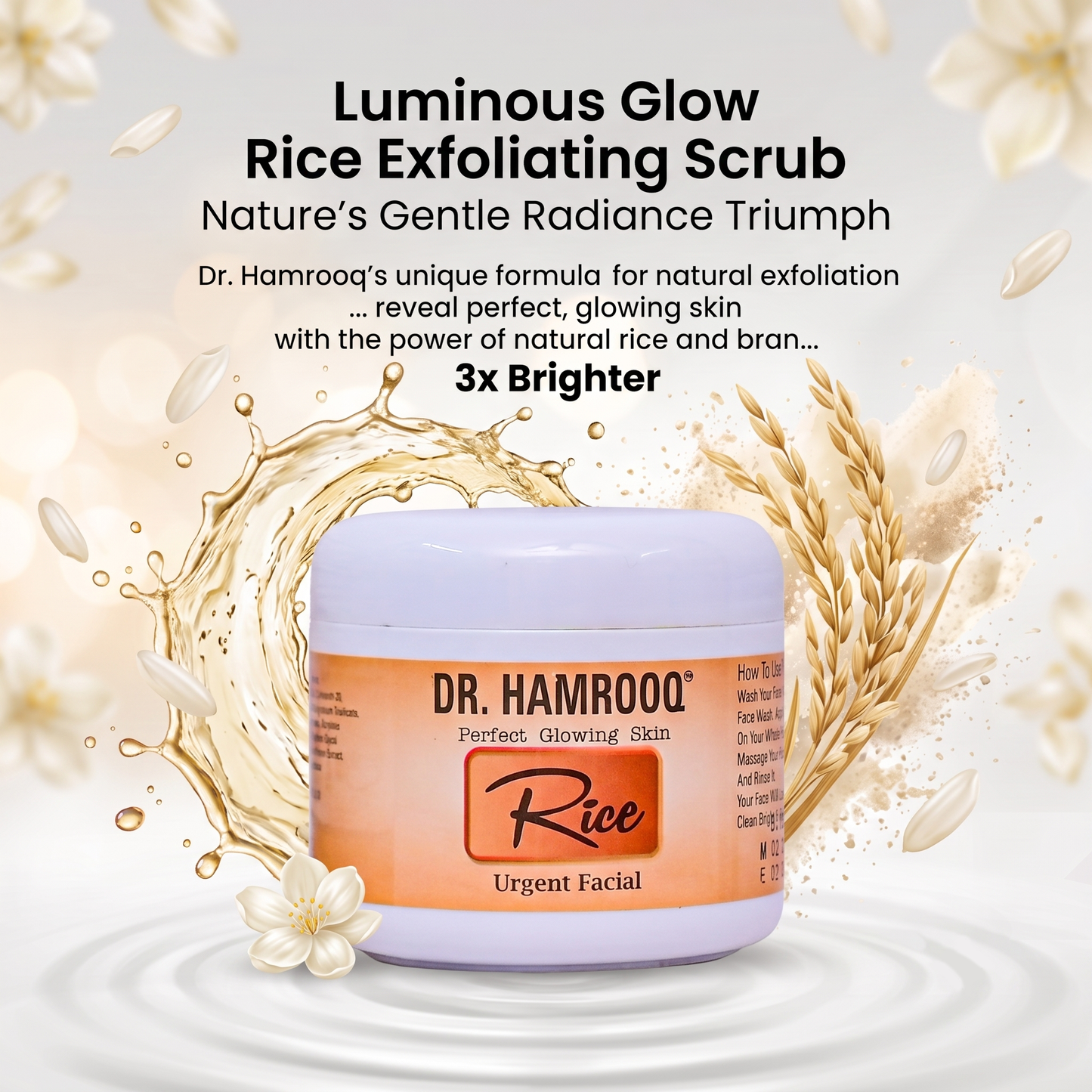 Dr. Hamrooq Rice Urgent Facial