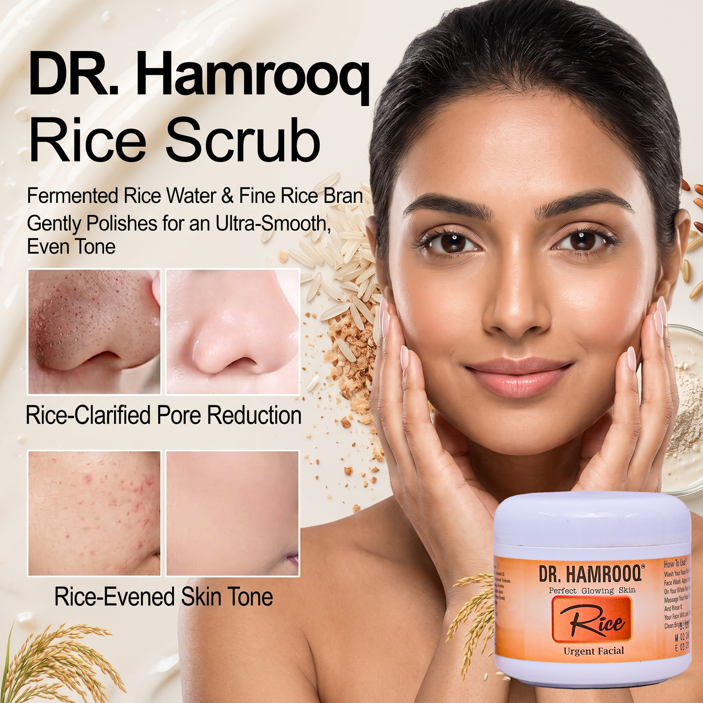 Dr. Hamrooq Rice Urgent Facial