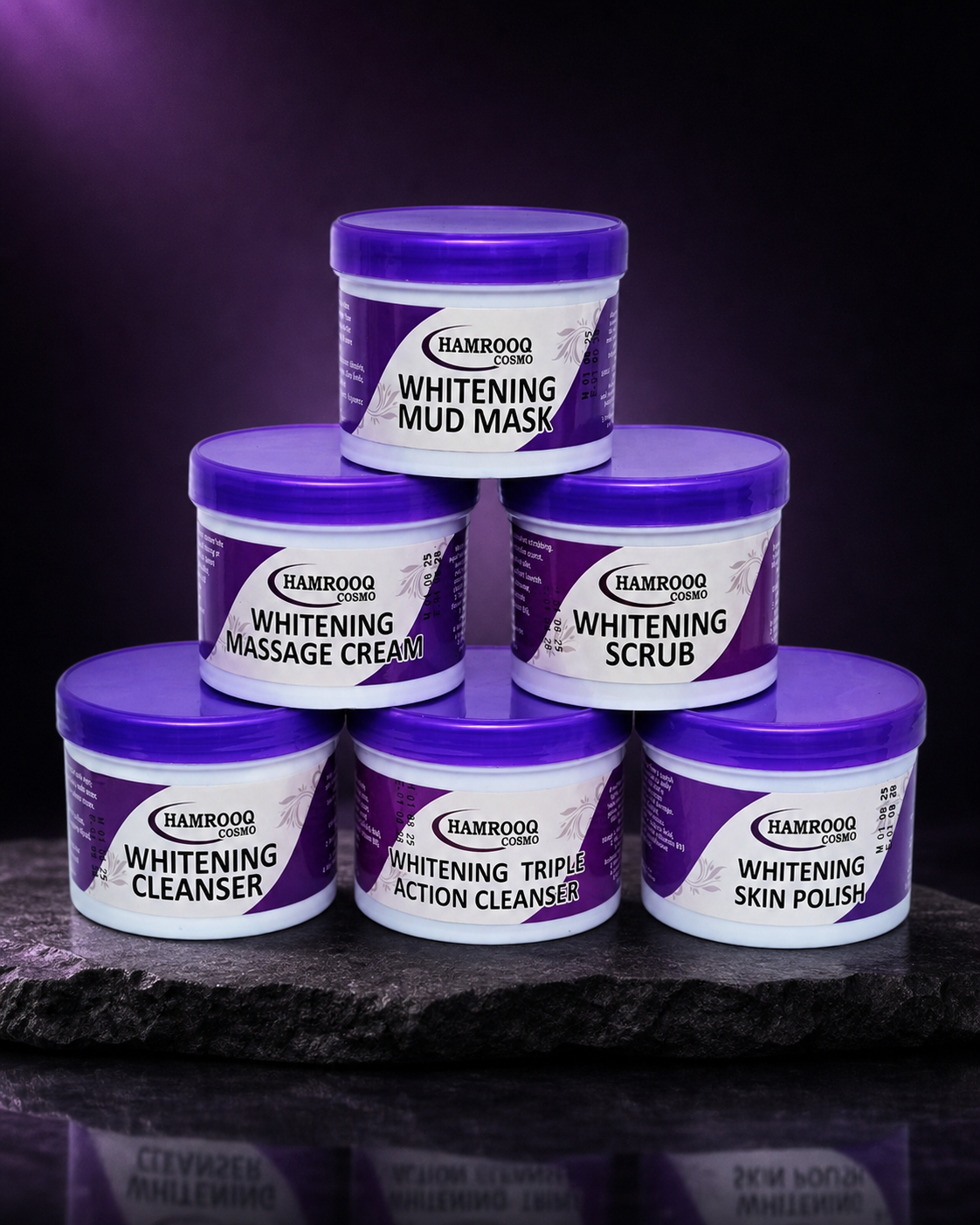Hamrooq Cosmo Professional Whitening Facial Kit Series