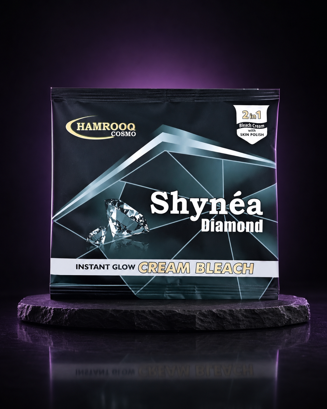 Shynéa Diamond 2 in 1 Cream Bleach with Skin Polish