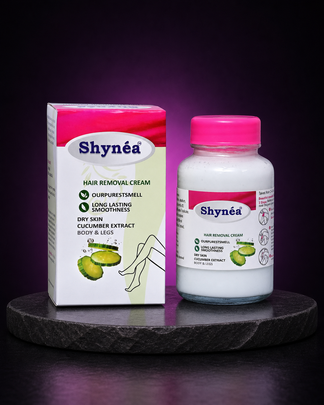 Shynéa Hair Removal Cream – Cucumber Extract